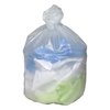 Ultra Plus 30 gal Trash Bags, 37 in x 30 in, Medium-Duty, 10 microns, Natural, 500 PK WHD3710